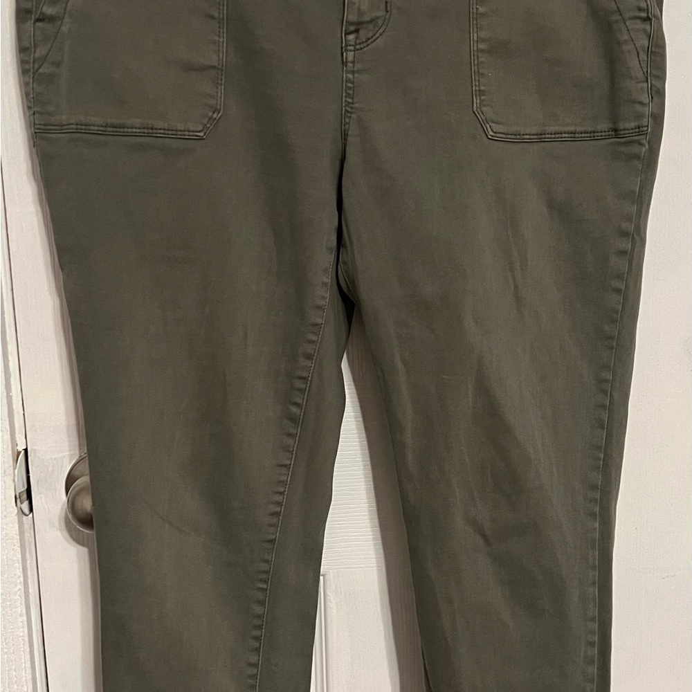 Seven7 Olive and Dusty Rose Pants Set - Picture 3 of 6